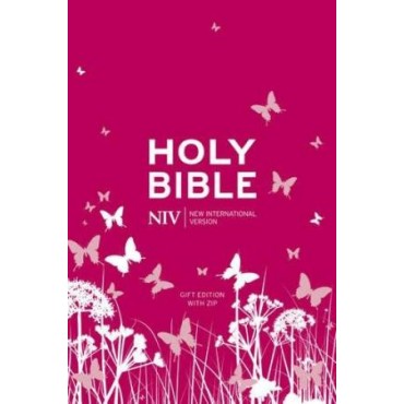 NIV Pocket Pink Soft-Tone Bible With Zip - Hodder & Stoughton